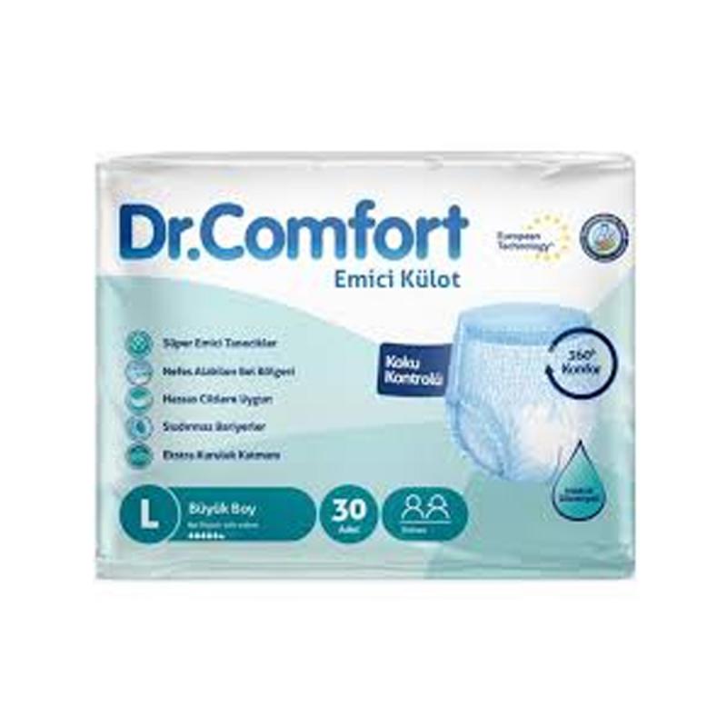 Dr Comfort Yetişkin Emici Külot Hasta Bezi L Beden